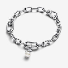 Load image into Gallery viewer, Pandora Pearl &amp; Arrows Mini Dangle Charm - Fifth Avenue Jewellers
