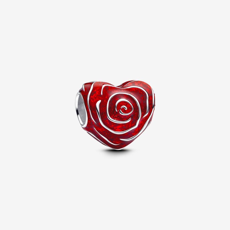 Pandora Rose Heart Charm - Fifth Avenue Jewellers