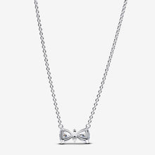 Load image into Gallery viewer, Pandora Sparkling Bow Necklace - Fifth Avenue Jewellers
