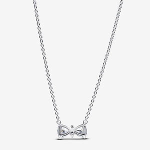 Pandora Sparkling Bow Necklace - Fifth Avenue Jewellers