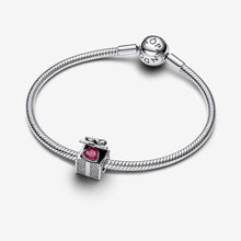 Load image into Gallery viewer, Pandora Sparkling Gift Box Charm - Fifth Avenue Jewellers
