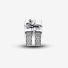 Load image into Gallery viewer, Pandora Sparkling Gift Box Charm - Fifth Avenue Jewellers
