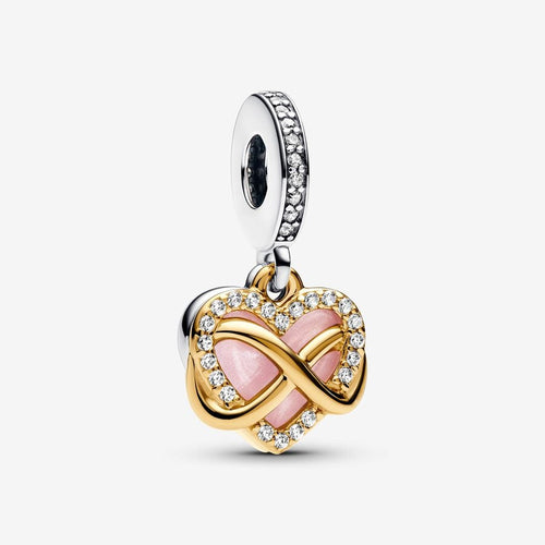 Pandora Sparkling Infinity Heart Dangle Charm - Fifth Avenue Jewellers