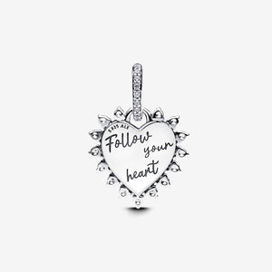 Pandora Spinnable Arrow Heart Dangle Charm - Fifth Avenue Jewellers