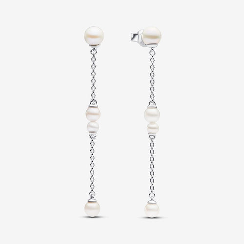 Pandora Treated Freshwater Cultured Pearl Drop Earrings - Fifth Avenue Jewellers