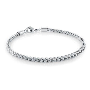 Polished Round Franco Link Bracelet - Fifth Avenue Jewellers