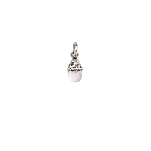 Pyrrha Love Rose Quartz Capped Attraction Charm - Fifth Avenue Jewellers