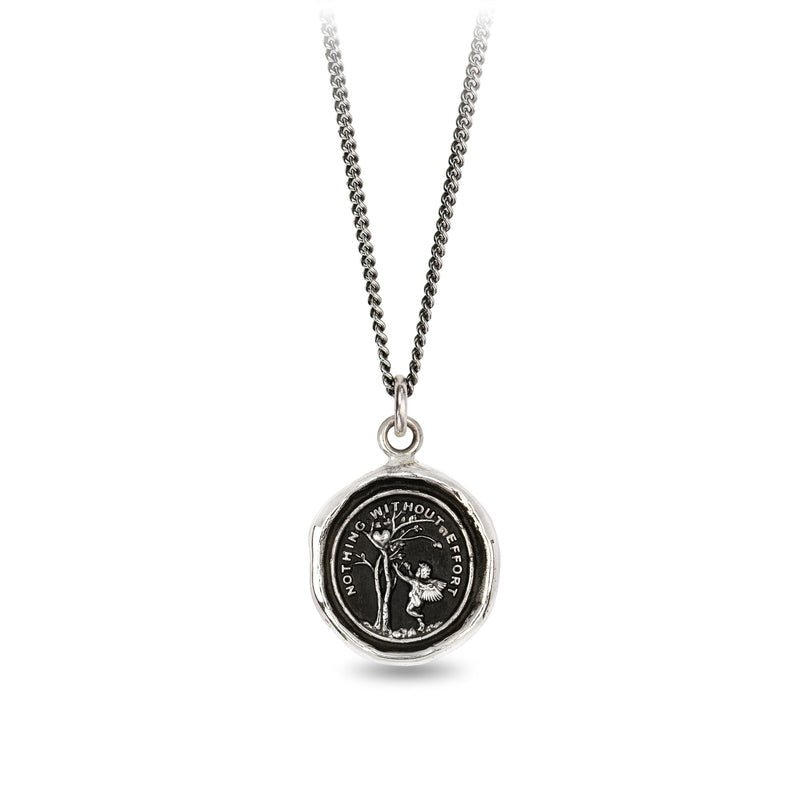 Pyrrha Nothing Without Effort Talisman Necklace - Fifth Avenue Jewellers