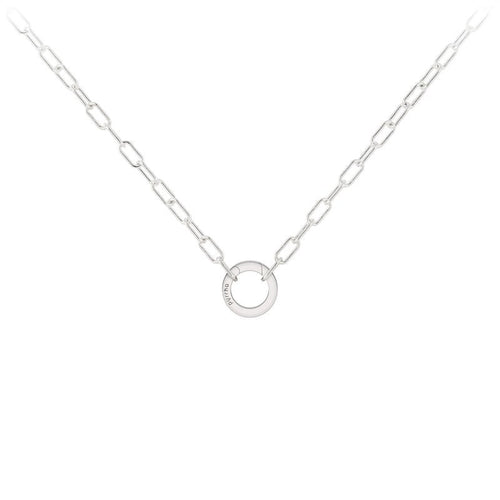 Pyrrha Small Paperclip Chain with Talisman Clip - Fifth Avenue Jewellers