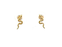 Load image into Gallery viewer, Small Snake Stud Earrings - Fifth Avenue Jewellers
