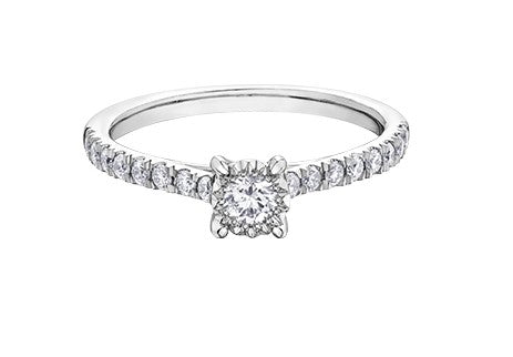 Sparkling Diamond Promise Ring - Fifth Avenue Jewellers