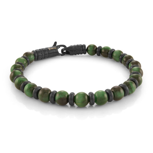 Sprite Green Tigers Eye Bead Bracelet - Fifth Avenue Jewellers