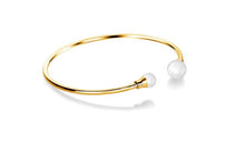 Load image into Gallery viewer, Swarovski Pearl Cuff Bracelet - Fifth Avenue Jewellers
