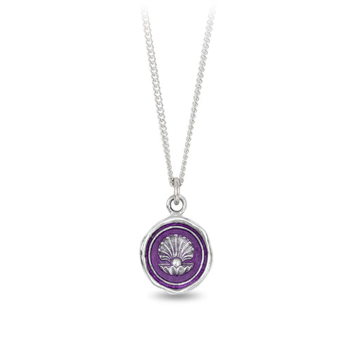 Pyrrha The World is Your Oyster Talisman in Mystic Violet Fifth Avenue Jewellers
