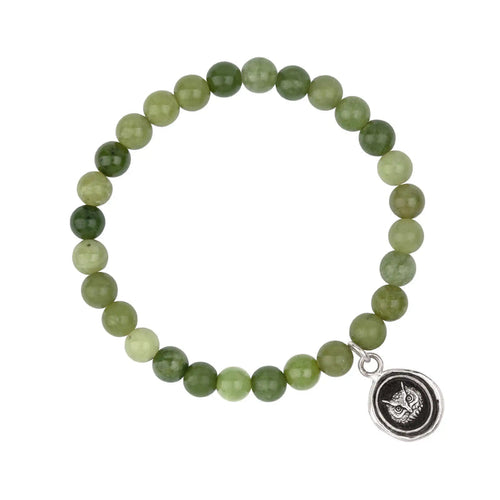 Pyrrha Witty Appreciation Stone Stretch Bracelet Fifth Avenue Jewellers Kamloops BC