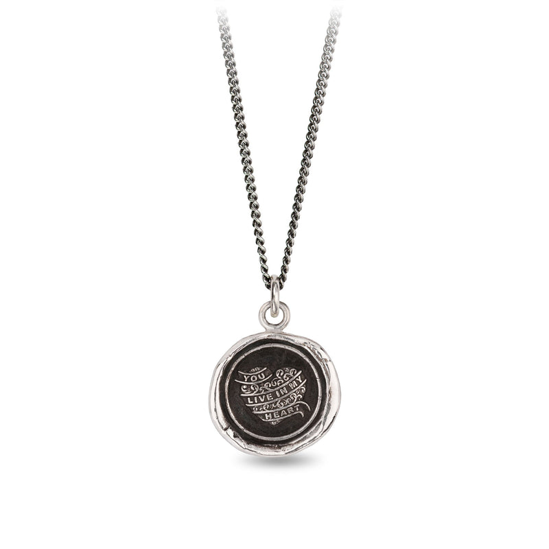Pyrrha You Live in My Heart Talisman Necklace Fifth Avenue Jewellers