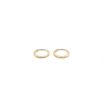 Load image into Gallery viewer, 10MM Squared Yellow Gold Sleepers - Fifth Avenue Jewellers
