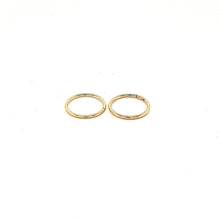 Load image into Gallery viewer, 12MM Yellow Gold Sleepers - Fifth Avenue Jewellers
