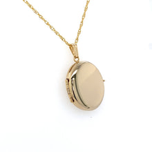 Load image into Gallery viewer, 14K Yellow Gold Filled Oval Locket - Fifth Avenue Jewellers
