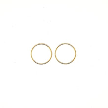 Load image into Gallery viewer, 15MM Yellow Gold Sleepers Fifth Avenue Jewellers
