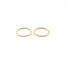 Load image into Gallery viewer, 15MM Yellow Gold Sleepers - Fifth Avenue Jewellers

