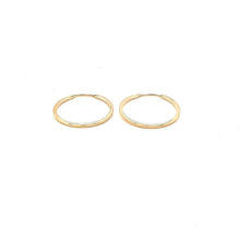 Load image into Gallery viewer, 18MM Squared Yellow Gold Sleepers - Fifth Avenue Jewellers
