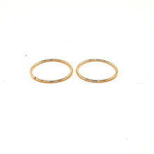 Load image into Gallery viewer, 18MM Yellow Gold Sleepers - Fifth Avenue Jewellers
