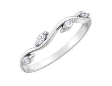 Load image into Gallery viewer, Diamond Vine Band In White Gold
