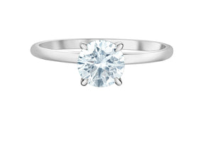 One Carat Round Diamond Solitaire Ring Fifth Avenue Jewellers