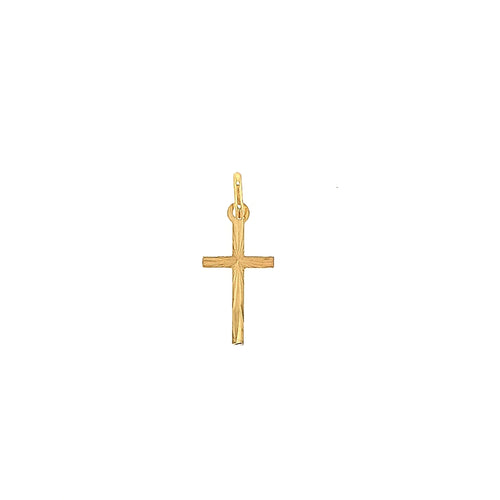 Sunburst 10K Yellow Gold Cross Fifth Avenue Jewellers