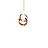 Load image into Gallery viewer, Bella Huggies Chunky Textured Rose Hoops - Fifth Avenue Jewellers
