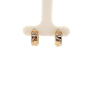 Bella Huggies Criss Cross Texture - Fifth Avenue Jewellers
