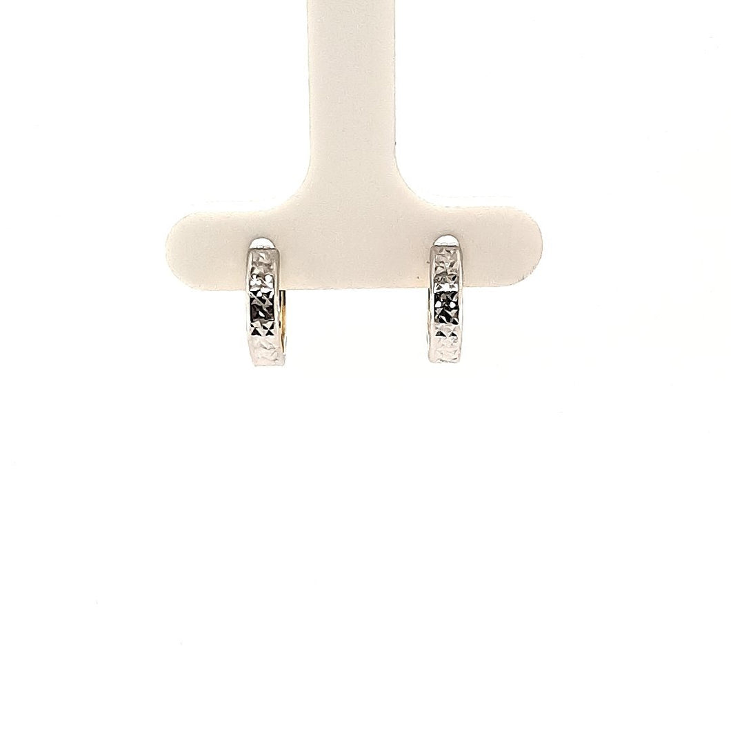 Bella Huggies Reversible Yellow and White - Fifth Avenue Jewellers