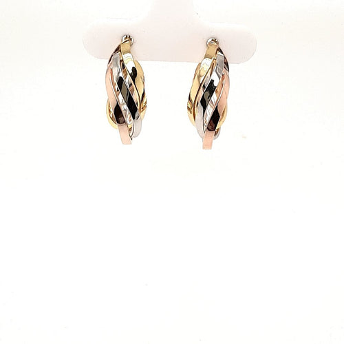 Bella Intertwined Hoops - Fifth Avenue Jewellers