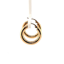Load image into Gallery viewer, Bella Medium Yellow Gold Hoops - Fifth Avenue Jewellers

