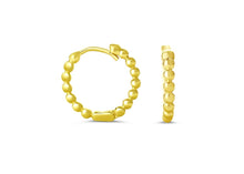 Load image into Gallery viewer, Bella Mini Huggie Earrings In 10K Gold - Fifth Avenue Jewellers
