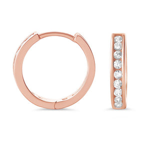 Bella Mini Huggie Earrings In 10K Gold - Fifth Avenue Jewellers