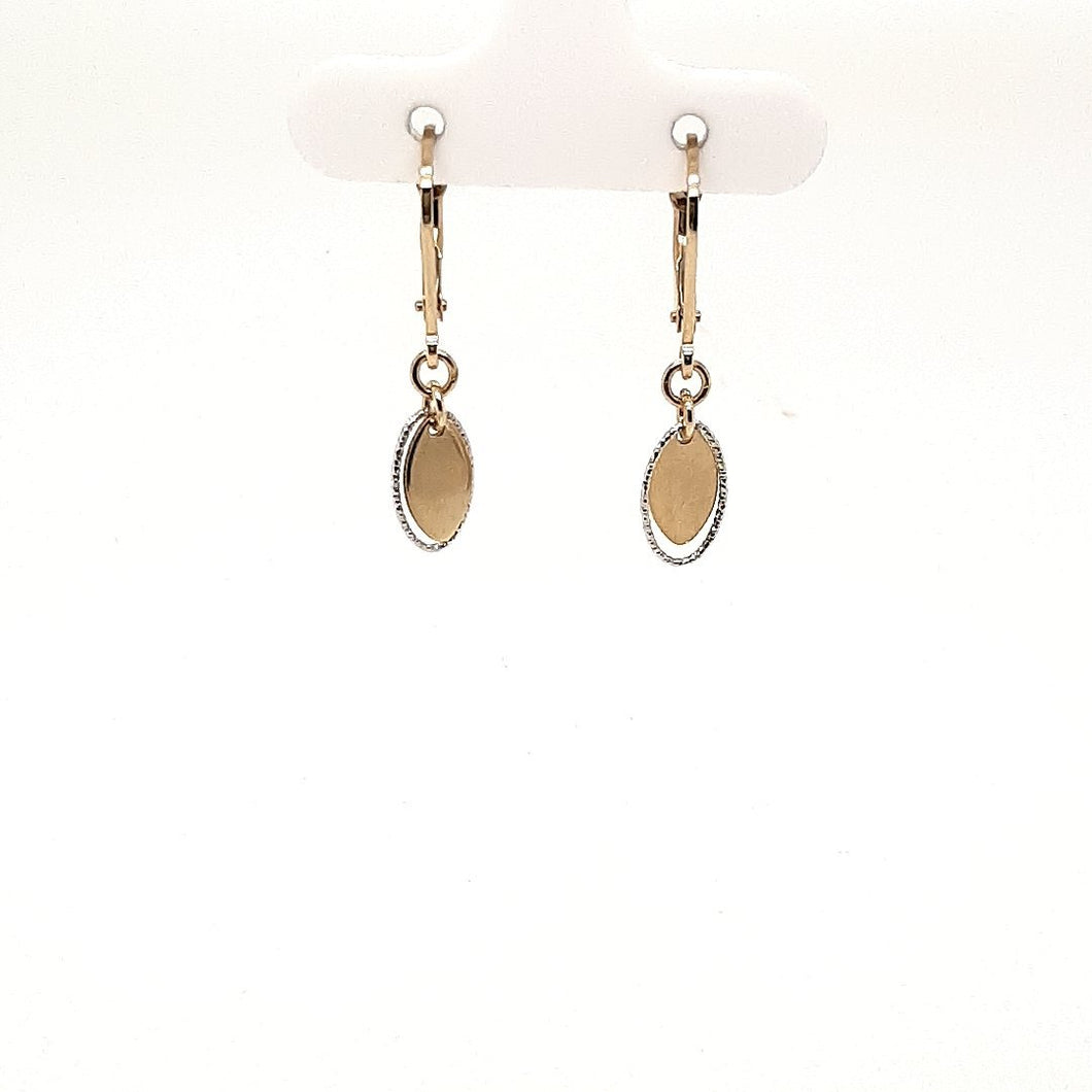 Bella Oval Drop Earrings - Fifth Avenue Jewellers