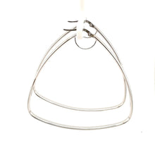 Load image into Gallery viewer, Bella Rio Large White Gold Triangle - Fifth Avenue Jewellers
