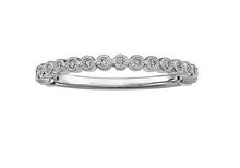 Load image into Gallery viewer, Bezel Diamond Stack Band - Fifth Avenue Jewellers
