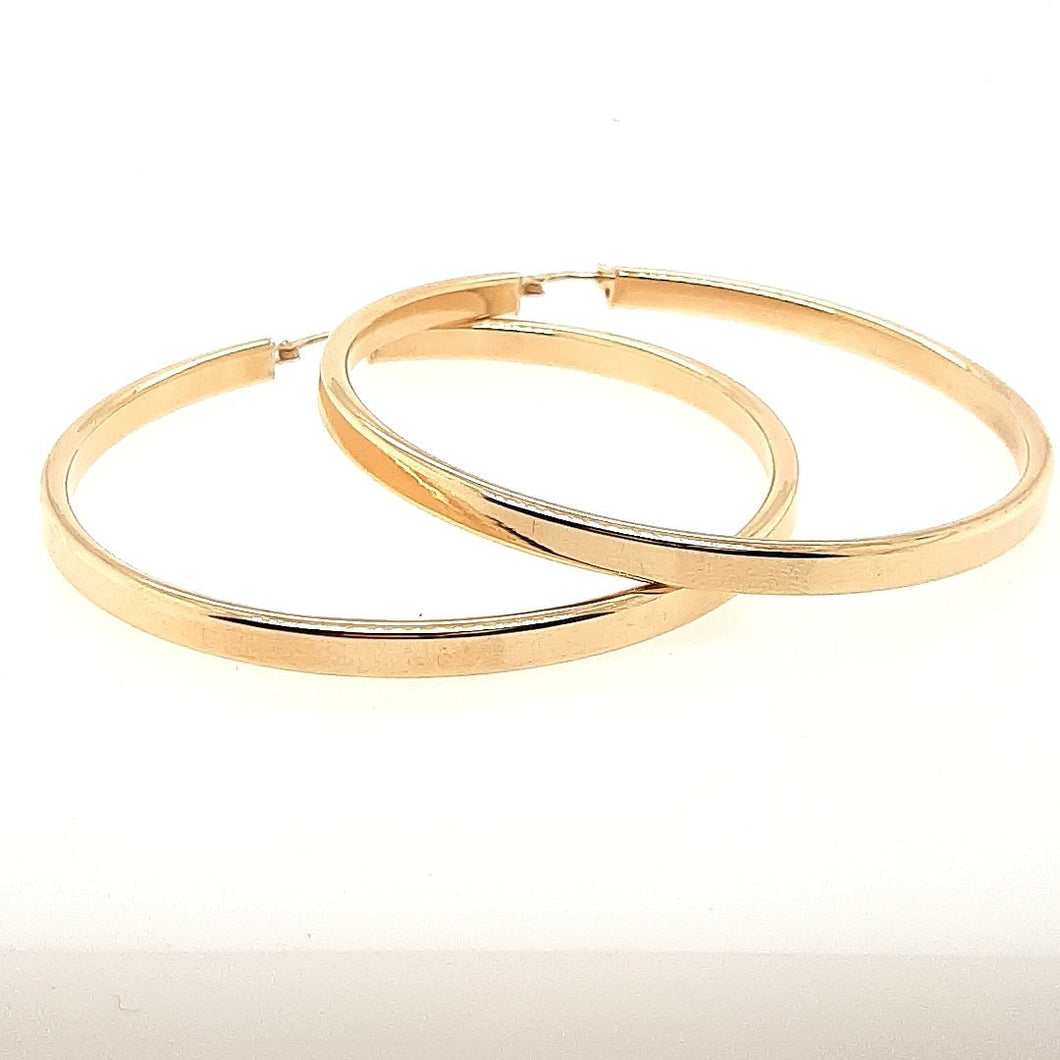 Big Gold Hoops - Fifth Avenue Jewellers