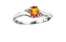Load image into Gallery viewer, Birthstone &amp; Diamond Ring - Fifth Avenue Jewellers
