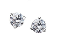 Load image into Gallery viewer, Birthstone Solitaire Studs - Fifth Avenue Jewellers
