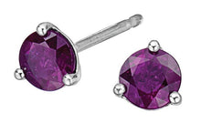 Load image into Gallery viewer, Birthstone Solitaire Studs - Fifth Avenue Jewellers
