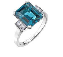 Load image into Gallery viewer, Blue Topaz Cocktail Ring - Fifth Avenue Jewellers
