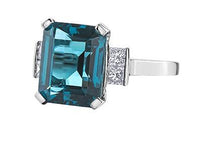 Load image into Gallery viewer, Blue Topaz Cocktail Ring - Fifth Avenue Jewellers
