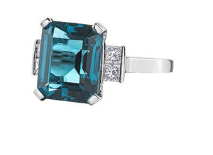 Blue Topaz Cocktail Ring - Fifth Avenue Jewellers