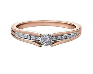 Bridge Over Water Rose Gold Ring - Fifth Avenue Jewellers