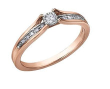 Load image into Gallery viewer, Bridge Over Water Rose Gold Ring - Fifth Avenue Jewellers
