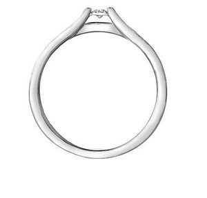 Bridge Over Water White Gold Ring - Fifth Avenue Jewellers